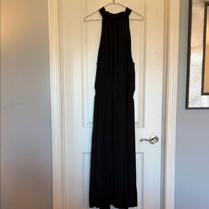 White House Black Market Black Backless Dress